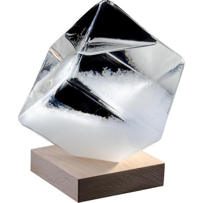 Desktop Tropfensturm Glasflasche Wettervorhersage Prognose Monitor Barometer für Wohnkultur WasserkubenEX-STOCK Canada