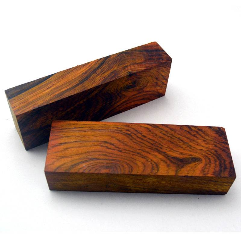 Micro concave Dalbergia Log Chip Handle Material - EX-STOCK Canada