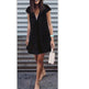 Women Casual summer day dresses V Neck summer mini dress - EX-STOCK Canada