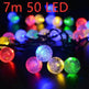 Crystal solar power of the led lamp string lights christmas lights solar garden outdoor decoration for christmas - EX-STOCK Canada
