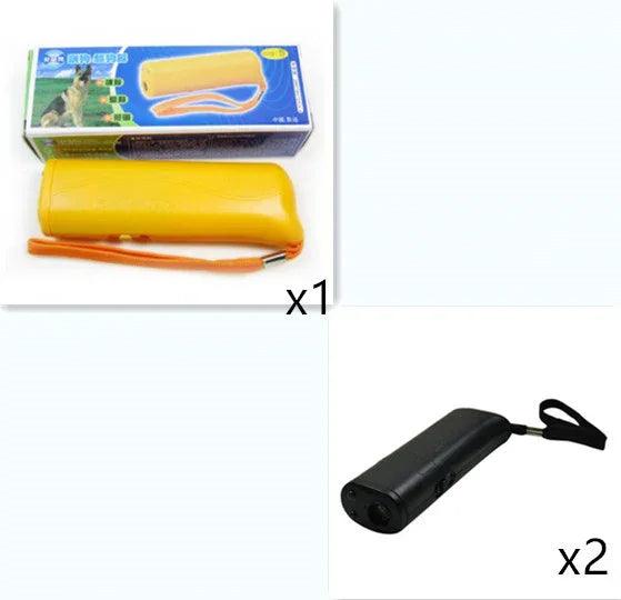 3-in-1 Anti Barking Dog Training Device Ultrasonic Dog Training Repeller LED Flashlight EX-STOCK Canada