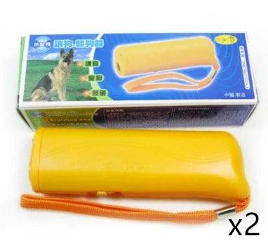 3-in-1 Anti Barking Dog Training Device Ultrasonic Dog Training Repeller LED Flashlight EX-STOCK Canada