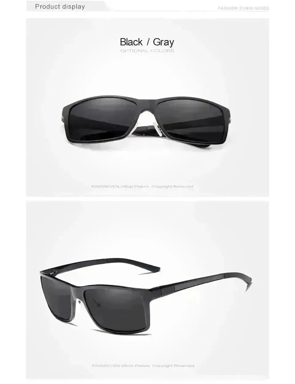 Nuovi occhiali da sole di moda uomini polarizzati Eyewear per gli uomini