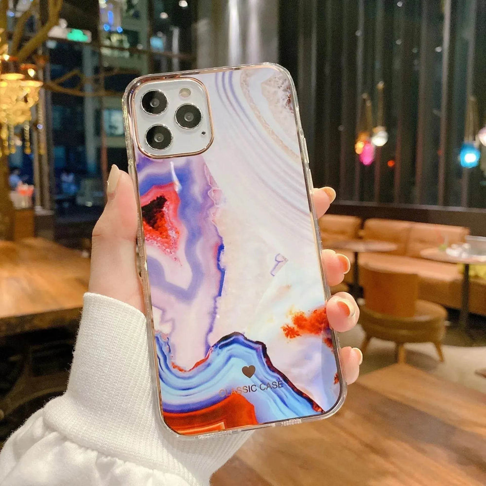 Electroplating silicone iphone case - EX-STOCK Canada