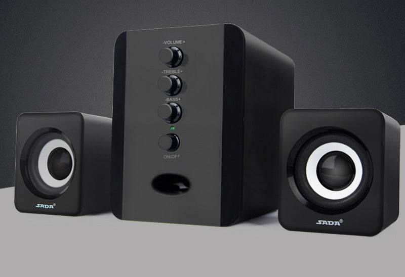 Speakers Computer D-202 Combination Music-Player Subwoofer-Sound-Box Smart-Phones Stereo  EX-STOCK CANADA