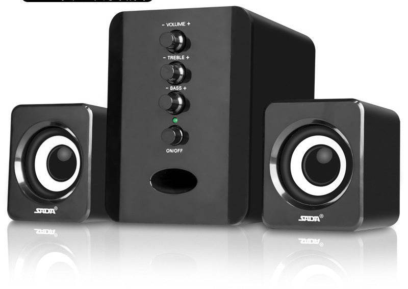Speakers Computer D-202 Combination Music-Player Subwoofer-Sound-Box Smart-Phones Stereo EX-STOCK CANADA