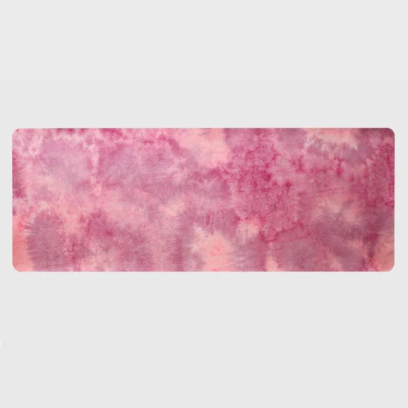 Tapis de yoga en caoutchouc naturel tie-dye avec transfert de sublimation en daimEX-STOCK Canada