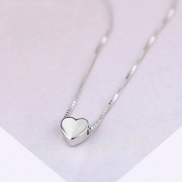Fashion Simple Heart-shaped Clavicle Chain - EX-STOCK Canada