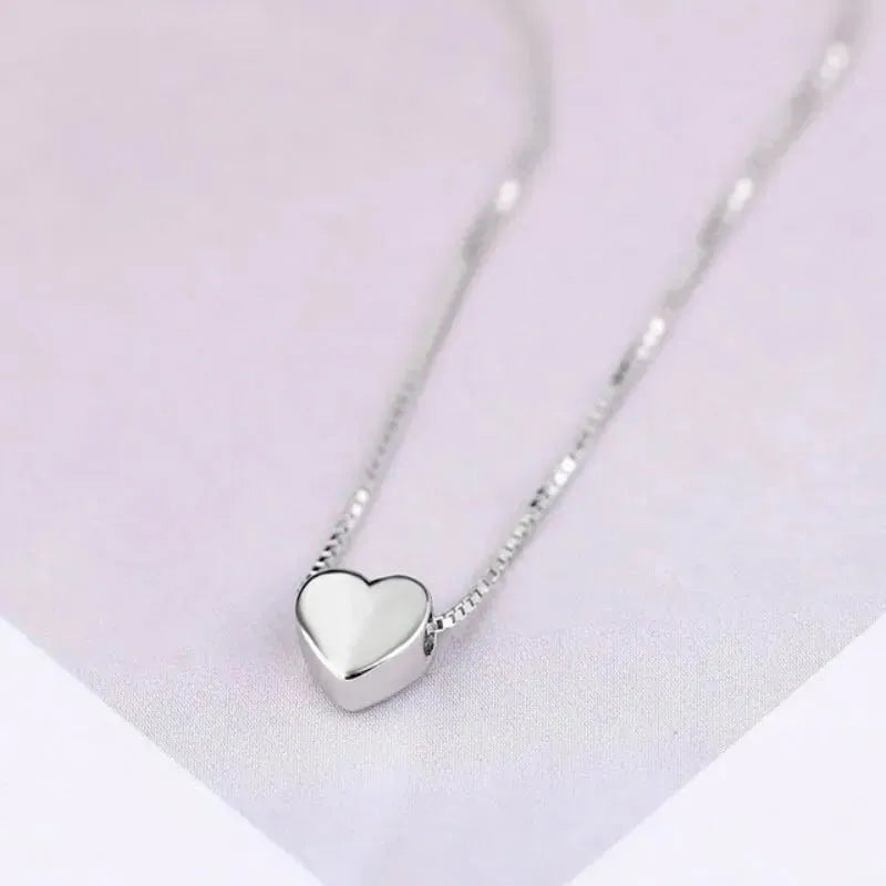 Fashion Simple Heart-shaped Clavicle Chain - EX-STOCK CANADA