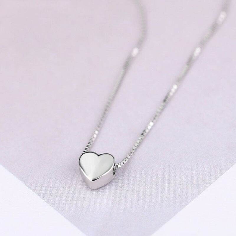 Fashion Simple Heart-shaped Clavicle Chain - EX-STOCK Canada
