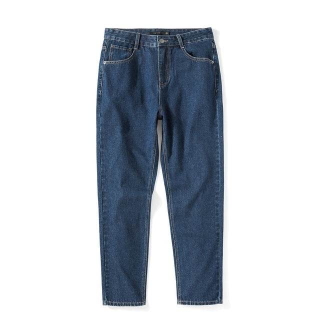 Denim Jeans pant Men New Loose Cotton Jeans Man Autumn casual - EX-STOCK Canada