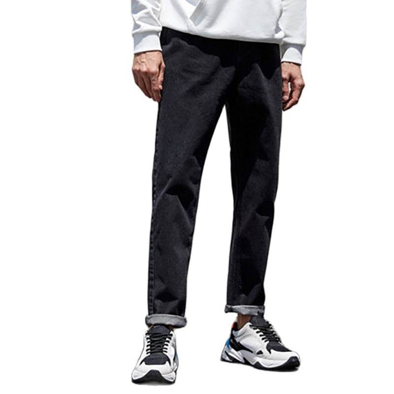 Denim Jeans pant Men New Loose Cotton Jeans Man Autumn casual - EX-STOCK Canada
