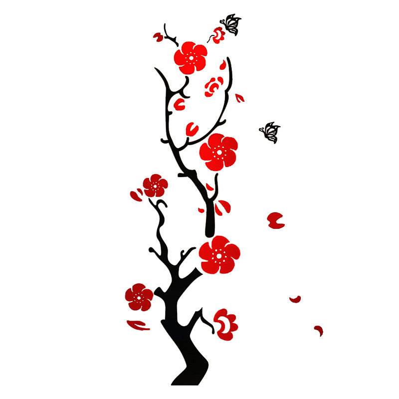 Plum Blossom Porch Decoration Wall Stickers Decals - EX-STOCK Canada