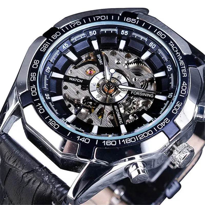 Forsining Watch Men's Fashion Casual Classic Popular Waterproof Manual Mechanical Watch - EX-STOCK Canada