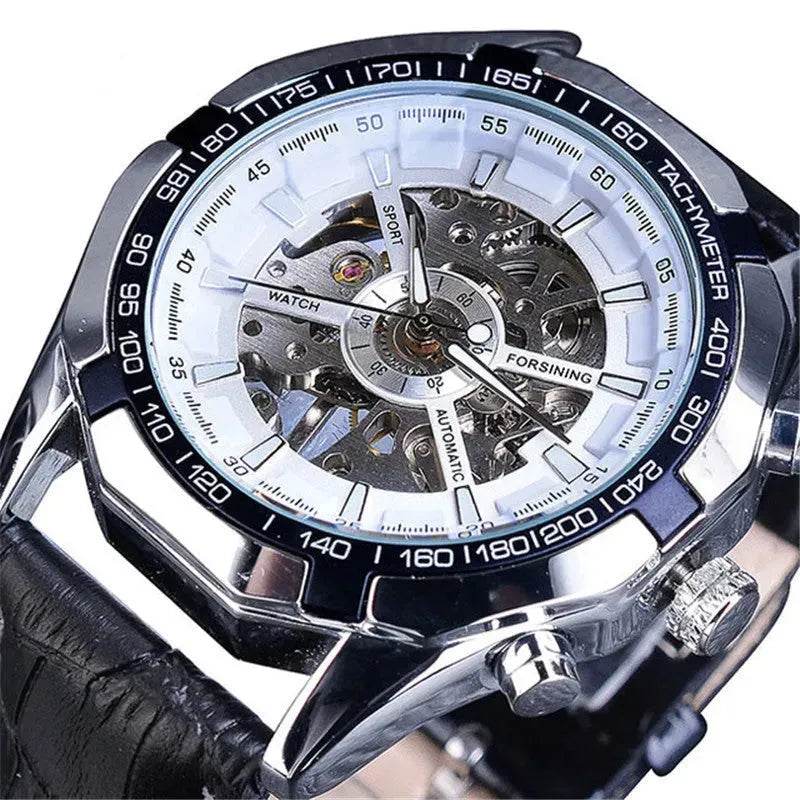 Forsining Watch Men's Fashion Casual Classic Popular Waterproof Manual Mechanical Watch - EX-STOCK Canada