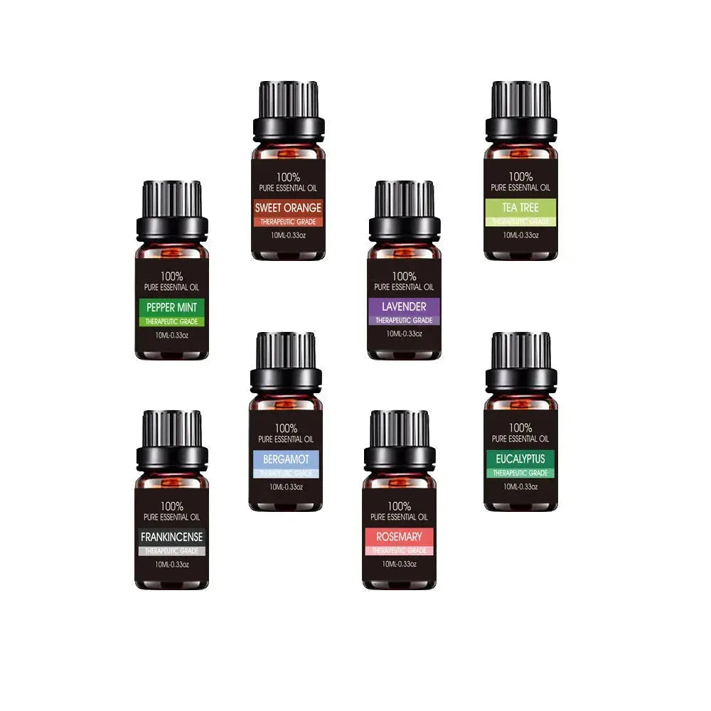 Organic Essential Oils Set Top Sale Natural Therapeutic Grade Aromatherapy Oil Gift Kit For Diffuser