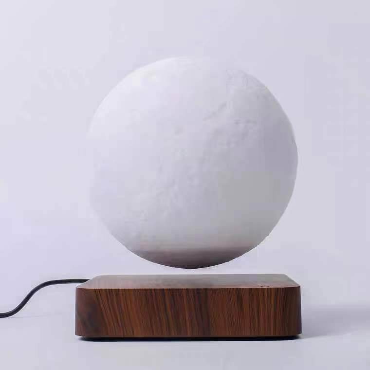 Magnetic Levitation Table Lamp Moon Light 3D Printing Planet Night Light - EX-STOCK Canada