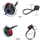 Motorcycle Horn Button Switch Motorbike Turn Signal Electric Fog Lamp Light Start Handlebar Controller Switches - EX-STOCK Canada