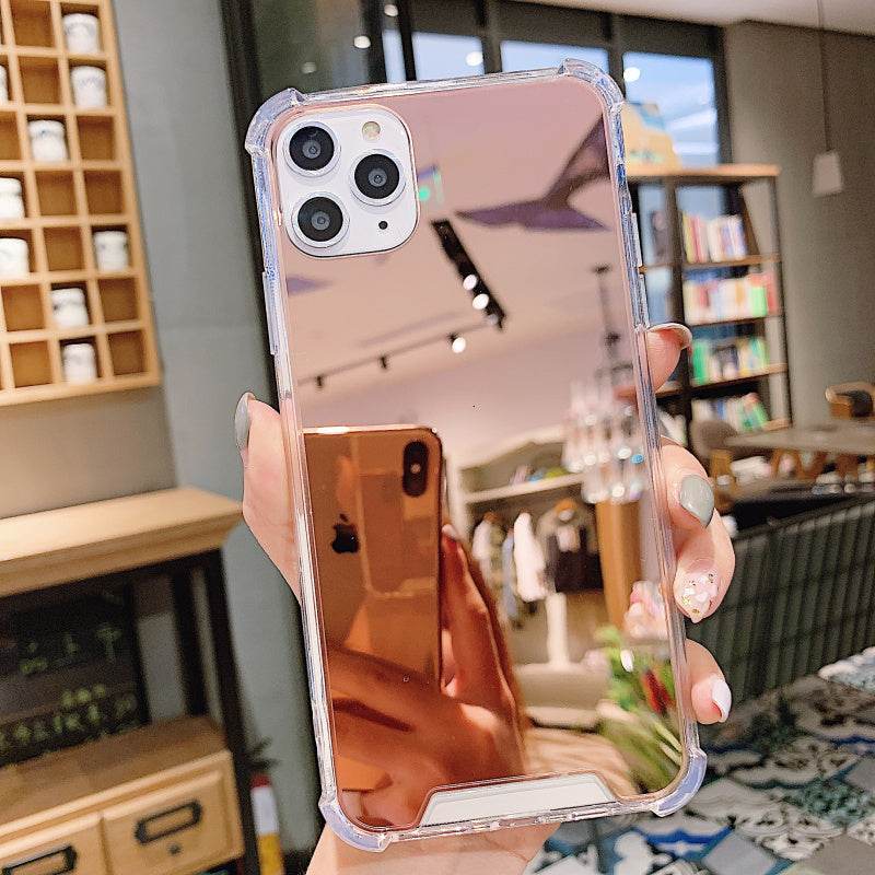 Soft rubber Mirror Phone Case women iphone case - EX-STOCK Canada
