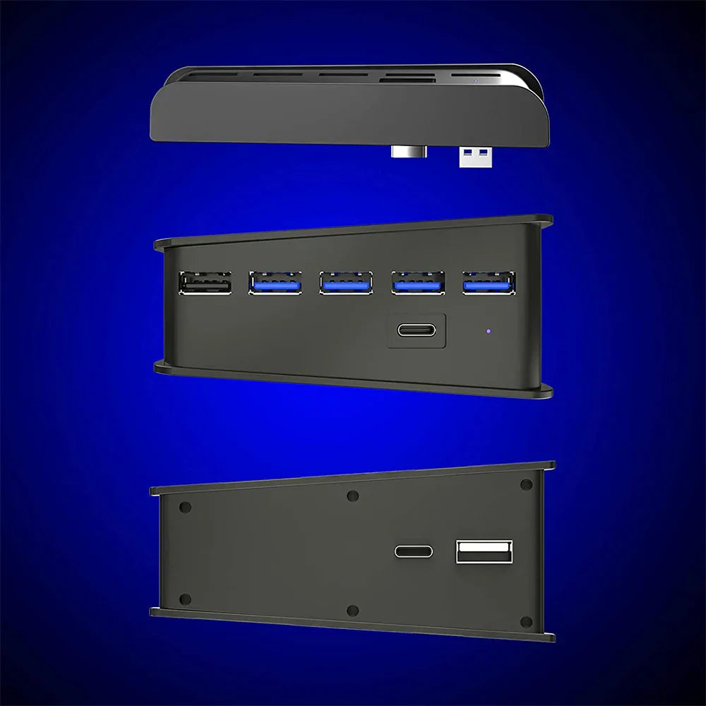 Ps5 Host Hub Converter P5Usb Hub Multi-Function High-Speed Transmission Ps5 EX-STOCK Canada