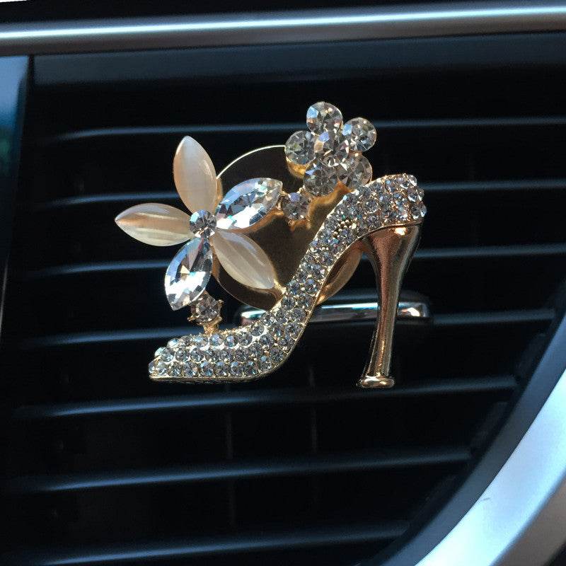 Creative Car Perfume High Heels Car Air Outlet Perfume Clip Car Air Freshener - EX-STOCK Canada