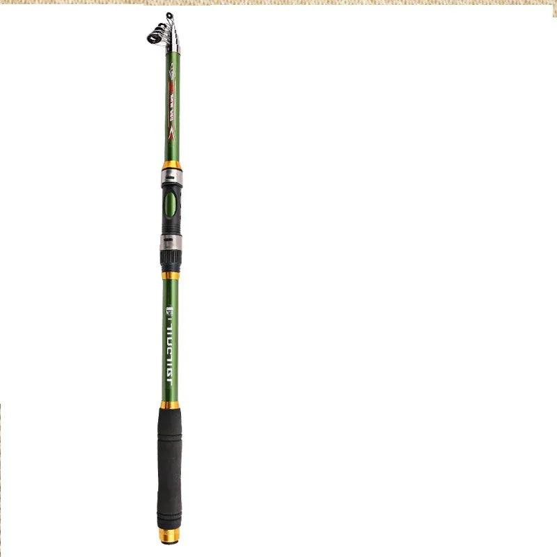 Canna da Pesca per Carpe 2,1M - 3,6M, Feeder, Dura, in Fibra di Carbonio FRP, Canna da Pesca Telescopica, Canna da PescaEX-STOCK Canada