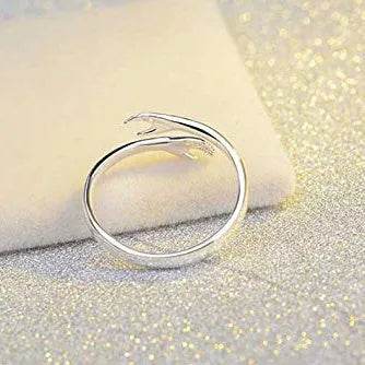 Alloy Simple Hands Hug Ring Opening Adjustable Jewelry - EX-STOCK Canada