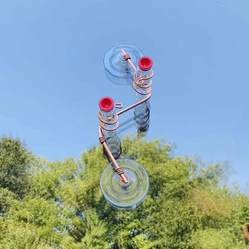 Garden Bird Feeder Supplies Hummingbird Feeder Drinker Suction Cup Easy To Clean Deck Garden Decor Bird Feeders for Wild Birds EX-STOCK Canada