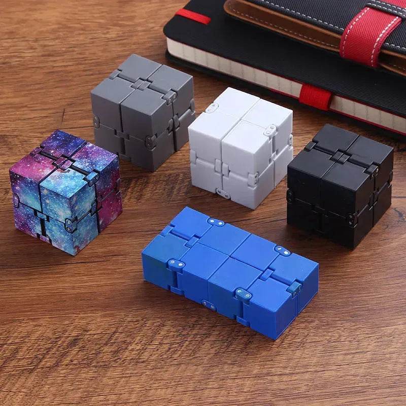 Infinity Cube Antistress Cube Stress Relief Cube Toy For Children Kids Women Men Sensory Toys For Autism Adhd - EX-STOCK CANADA