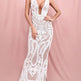 Sexy Side Cut Out Sequin Bodycon Dinner Party Maxi Dress EX-STOCK Canada