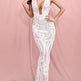 Sexy Side Cut Out Sequin Bodycon Dinner Party Maxi Dress EX-STOCK Canada