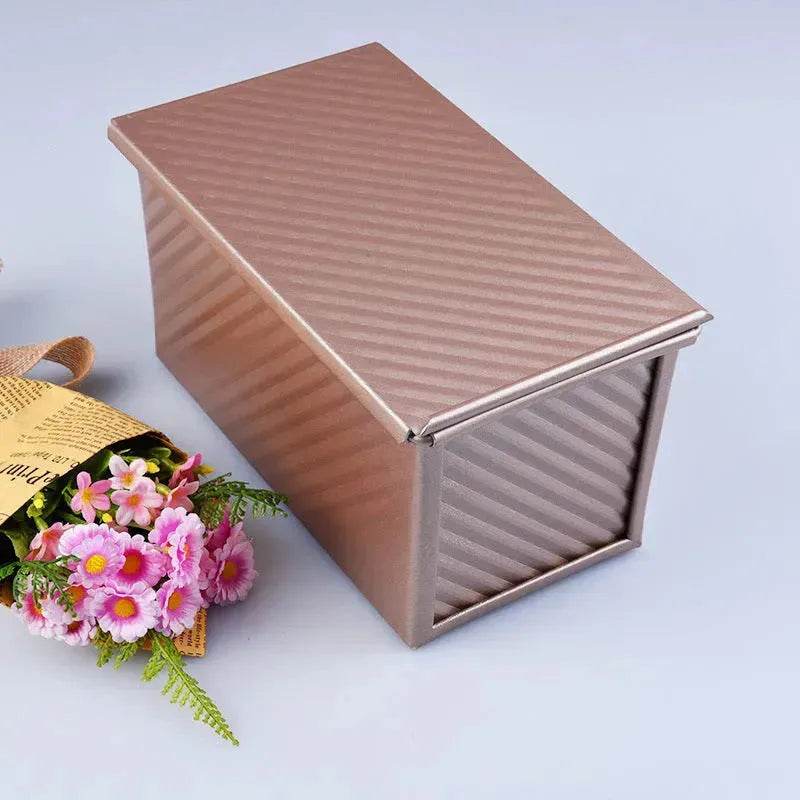 Non-sticky Aluminum Bread Molds with lid - EX-STOCK Canada