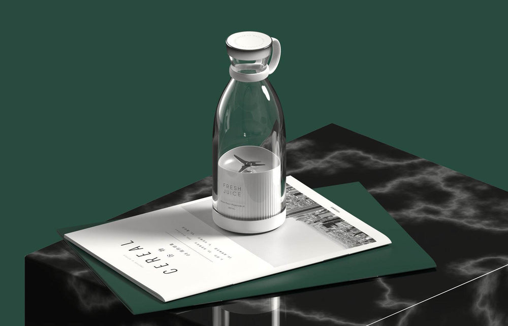 350ML Electric Smoothie Juicer Blender Mixer USB Rechargeable Household Portable Blender Maker Cup - EX-STOCK Canada