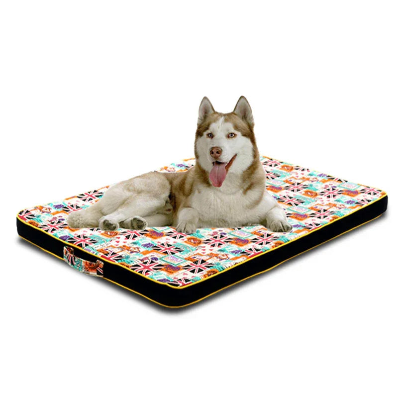 Thickened Pet Printing Canvas Dog Mats Dog Bed Mats Dog Bed Mattresses EX-STOCK Canada
