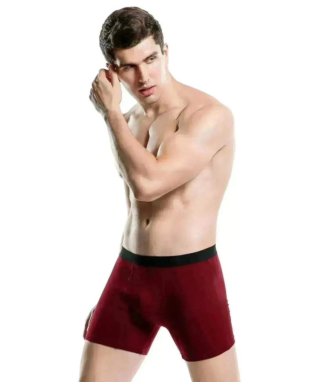 Herrenunterwäsche Baumwoll -Plus -Größe Herren -Boxer -Slips für Männer