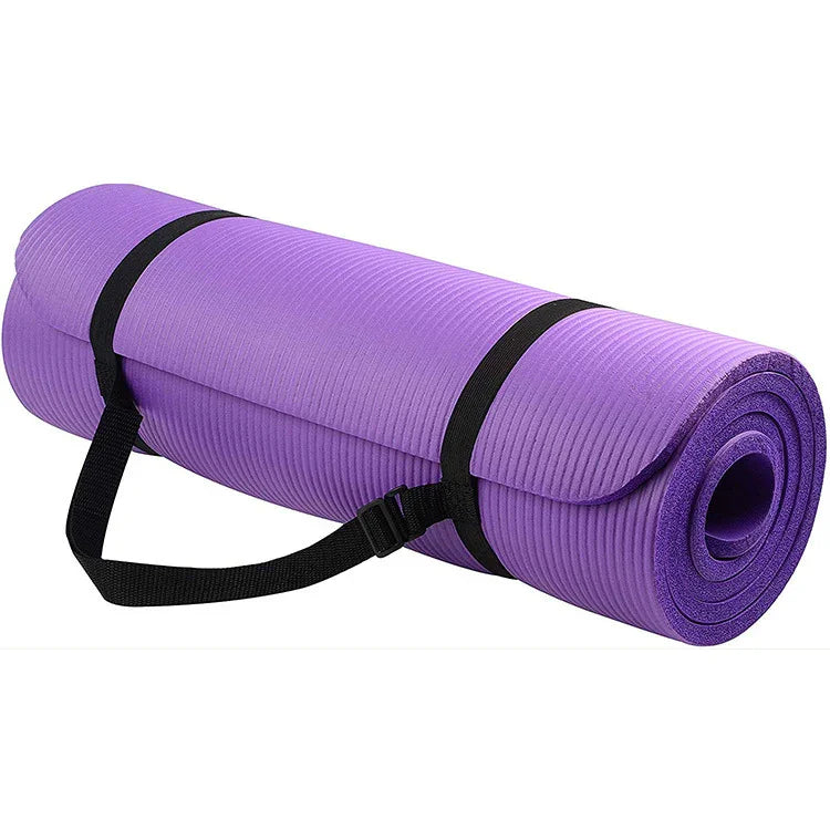 Yoga Mat NBR Yoga Mat Striped Yoga Mat EX-STOCK Canada