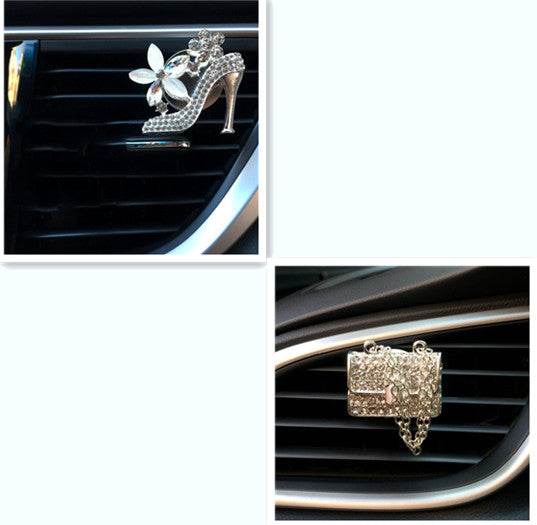 Creative Car Perfume High Heels Car Air Outlet Perfume Clip Car Air Freshener - EX-STOCK Canada