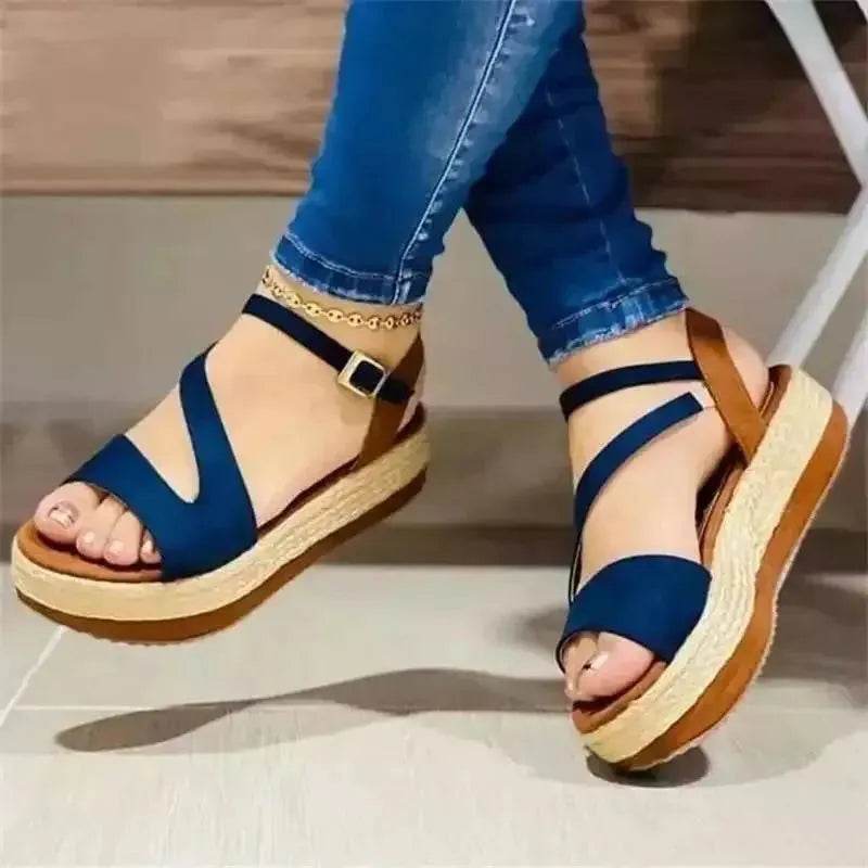 Platform Mid Wedge Sandals for women - EX-STOCK Canada