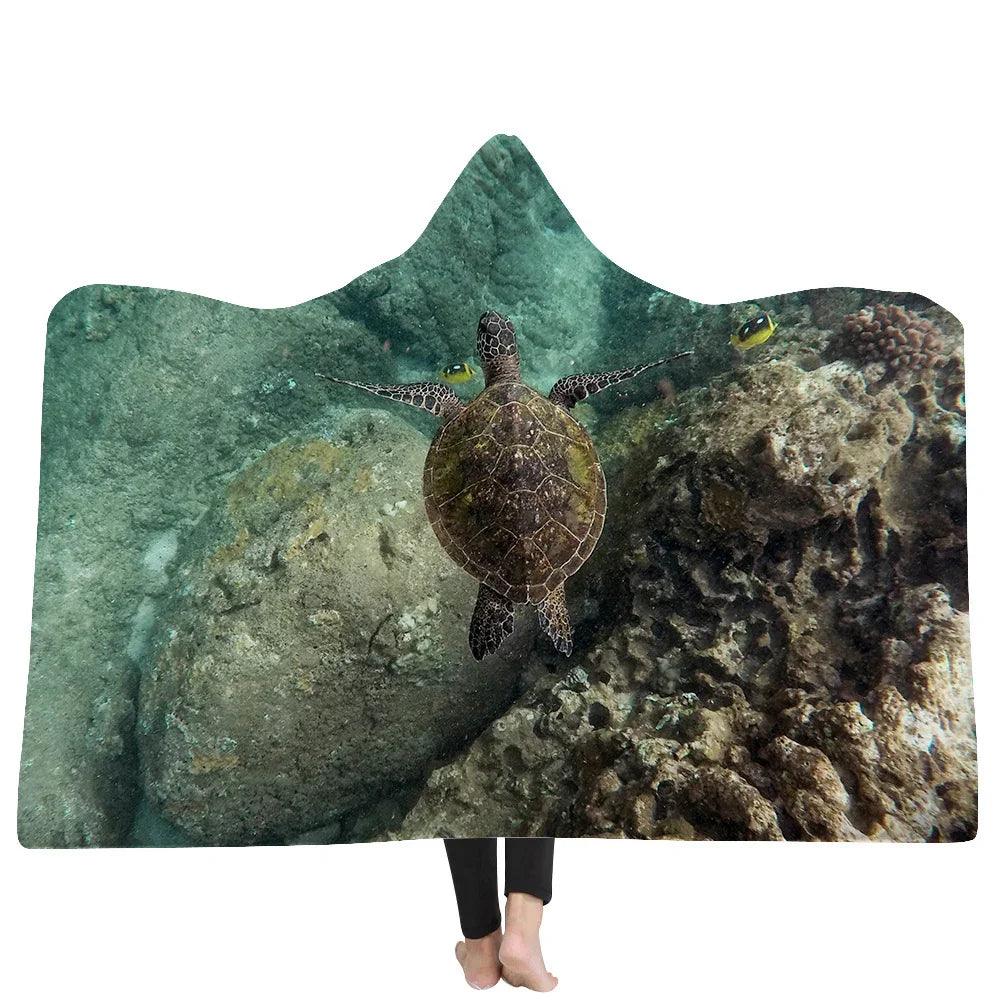 Neuer Kapuzen-Deckenponcho Dickere Decke Kapuzen-Decke ZuhauseEX-STOCK Canada