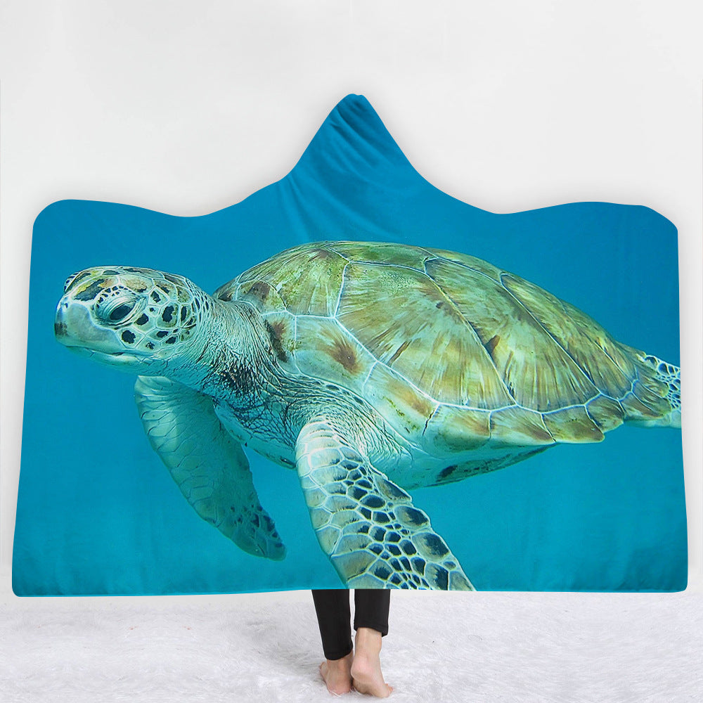 Hooded Blanket Cloak Blanket Thick Blanket EX-STOCK Canada