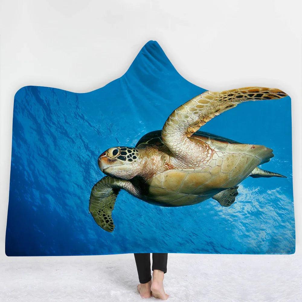 Hooded Blanket Cloak Blanket Thick Blanket EX-STOCK Canada