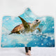 Hooded Blanket Cloak Blanket Thick Blanket EX-STOCK Canada