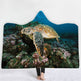 Hooded Blanket Cloak Blanket Thick Blanket EX-STOCK Canada