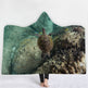 Hooded Blanket Cloak Blanket Thick Blanket EX-STOCK Canada
