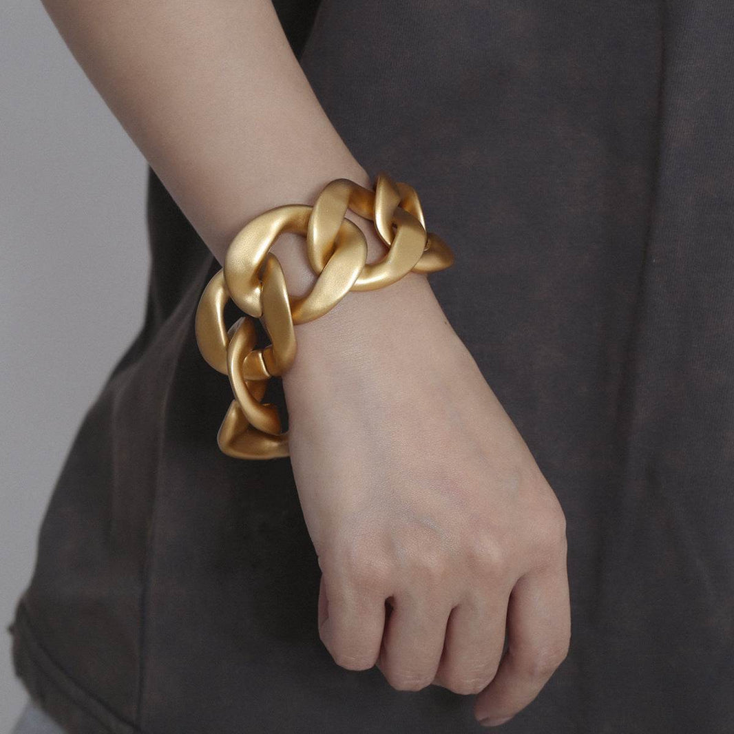 Ingemark Boho Punk CCB Chunky Chain Bracelet Bangle Women Men Armband Steampunk High Quality Brand Twisted Bracelet Jewelry Gift - EX-STOCK Canada