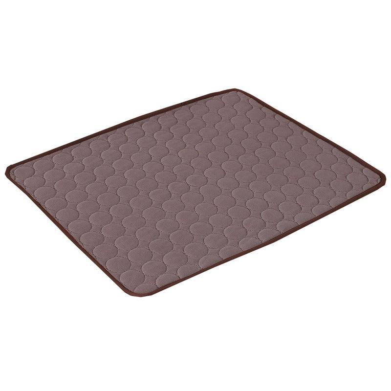 Tapis de refroidissement portable en soie glacée pour animaux en étéEX-STOCK Canada
