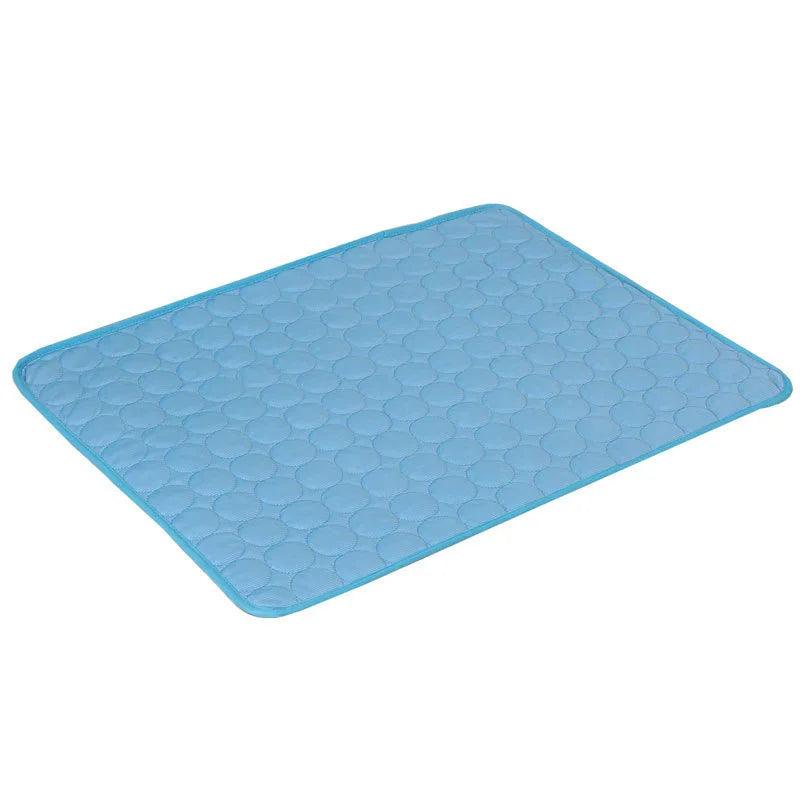 Tapis de refroidissement portable en soie glacée pour animaux en étéEX-STOCK Canada
