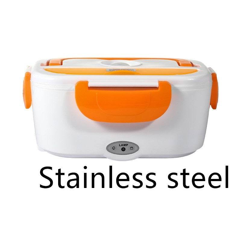 Electric Heated Lunch Box – Stainless Steel Food Warmer - EX-STOCK Canada