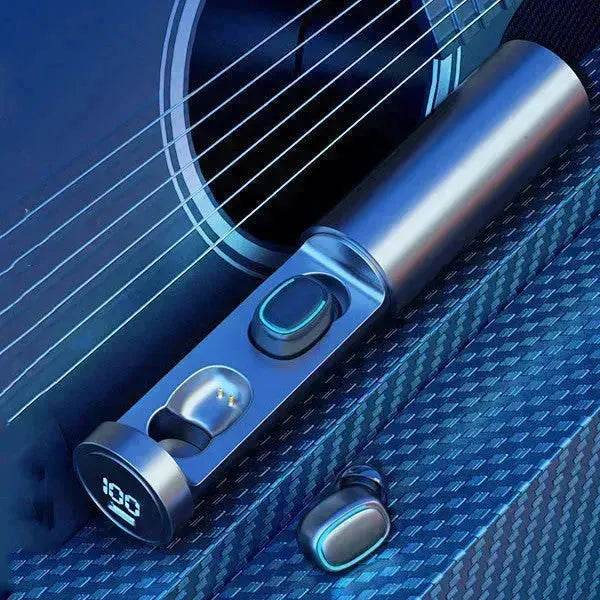 TWS Bluetooth Earphones V5.0 Wireless In-ear Stereo Sound MIC Headphones 8D HIFI Noise Canceling Sport Headsets for IOS Android - EX-STOCK Canada