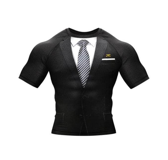 Tuxedo Rash Guard - Xmartial Sleeve - EX-STOCK Canada